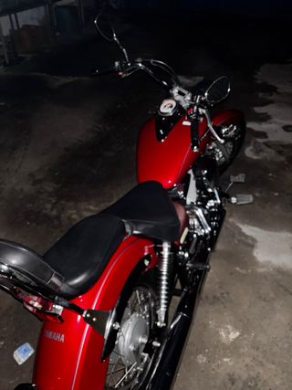 Moto Yamaha Roja