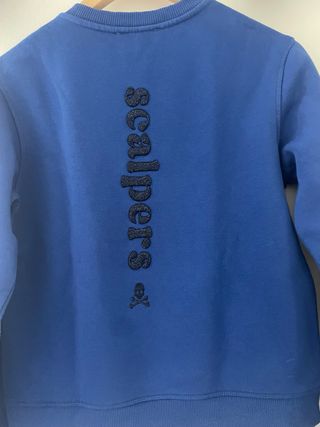 Sudadera Scalpers azul chica