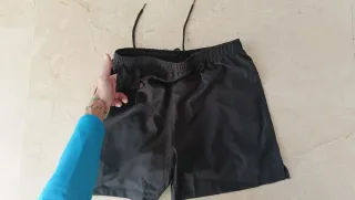 Pantalón corto running Actus Talla M Negro