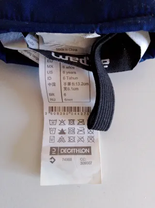 Guantes Wedze Azul y Rosa