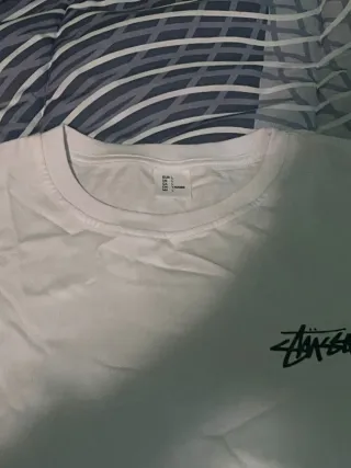 Camiseta Stüssy Blanca Talla L