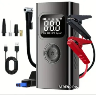 2 ARRANCADORES COMPRESORES DE COCHE POWER BANK.