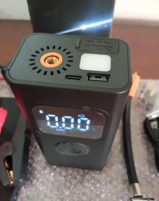 2 ARRANCADORES COMPRESORES DE COCHE POWER BANK.