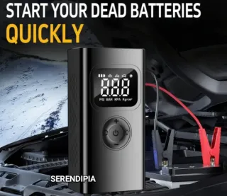 2 ARRANCADORES COMPRESORES DE COCHE POWER BANK.