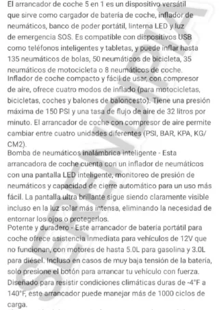 2 ARRANCADORES COMPRESORES DE COCHE POWER BANK.