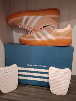 Zapatillas Adidas Retro Melocotón Suela Ámbar