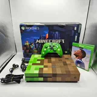 Console Xbox One S 1TB Minecraft Edition