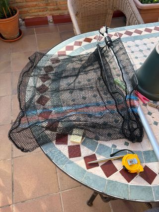 Red de pesca plegable salabre o . nunca se ha usad