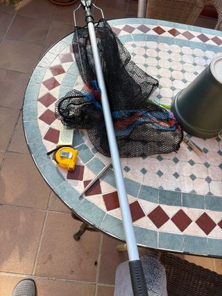 Red de pesca plegable salabre o . nunca se ha usad