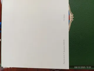 Pack: Historia del Barcelona, postal, foto y libro