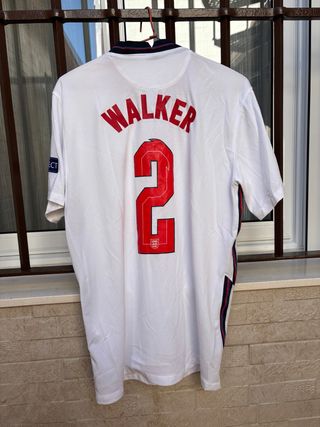 Camiseta Inglaterra Eurocopa 2020 Walker 2