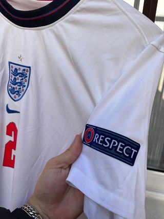 Camiseta Inglaterra Eurocopa 2020 Walker 2