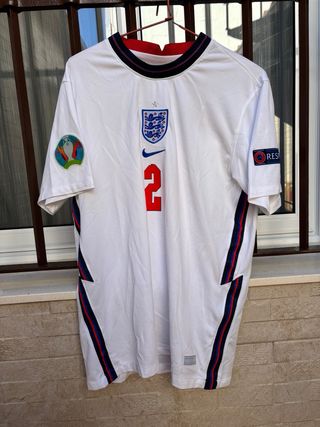 Camiseta Inglaterra Eurocopa 2020 Walker 2