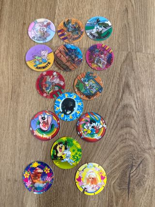 Tazo vari Looney Tunes, Barbie, Power Ranger