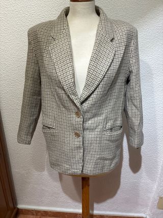 Chaqueta de señora a cuadros