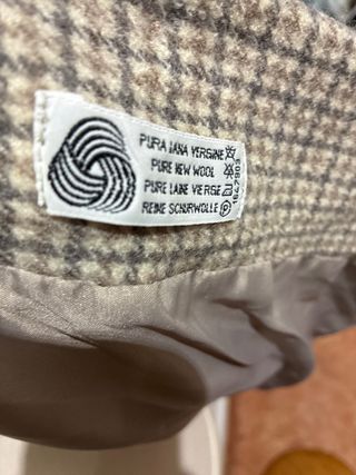 Chaqueta de señora a cuadros