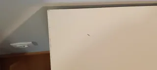 Mesa comedor lacada, brillo blanca.