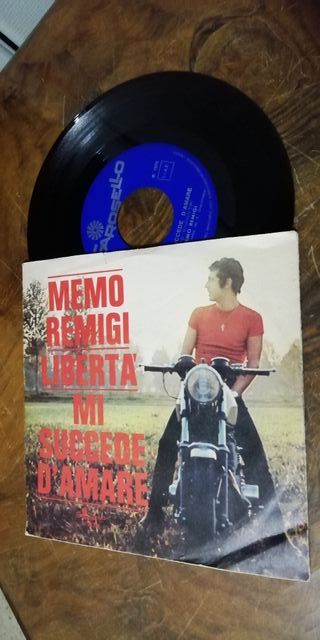Disco 45 giri Memo Remigi Libertà Mi Succede D'Ama