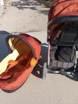 Carro y cuco de paseo para bebés