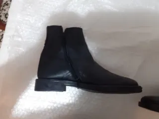 Stivaletti invernali uomo pelle nera