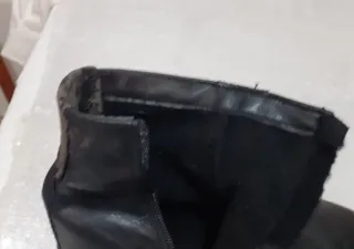 Stivaletti invernali uomo pelle nera