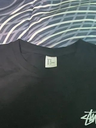 Camiseta Stüssy Talla M Negra