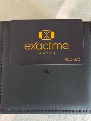 Reloj Exactime Automático Esqueleto Dorado/Plata