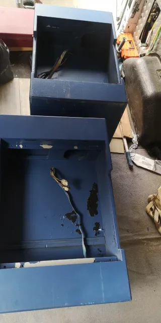 Cajas de altavoces 15 azules