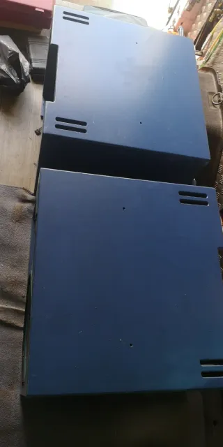 Cajas de altavoces 15 azules