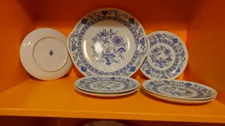 Set Porcellana Bohemia Piatto e Servizio Tè