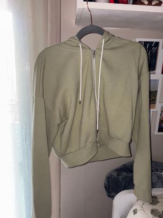 Sudadera Forever 21 verde