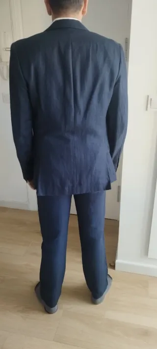 Traje azul H&M Talla 50 (tallaje pequeño)