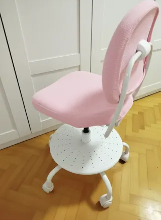Silla Escritorio Infantil Rosa Ikea Vimund Oficina