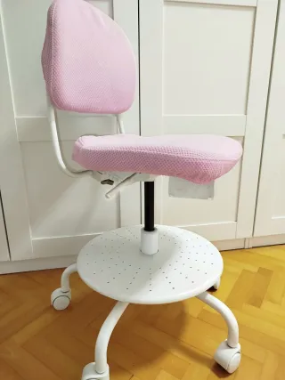 Silla Escritorio Infantil Rosa Ikea Vimund Oficina