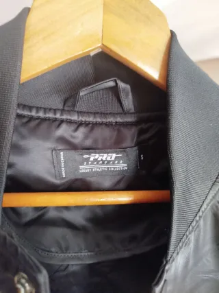 Chaqueta bomber Los Angeles Lakers negra edición l