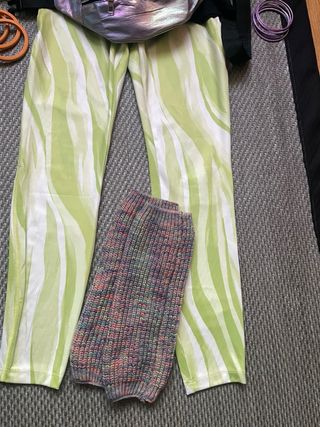 Disfraz conjunto de los 80s Talla S/M