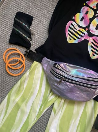 Disfraz conjunto de los 80s Talla S/M