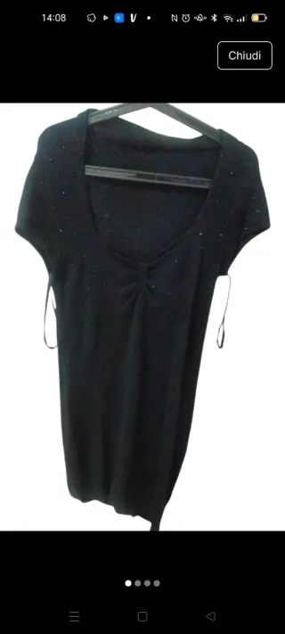 Abito invernale donna nero