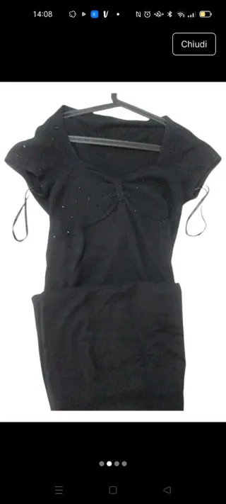 Abito invernale donna nero