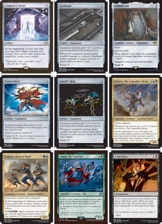 Pedido Isaac MTG personalizadas