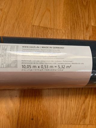 Rollo papel pintado floral pájaros