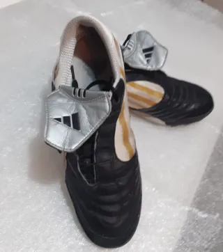 Scarpe Adidas Calcio Nero Oro