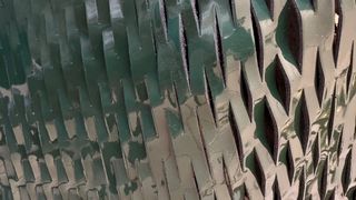 bolso piel original color verde oscuro brillo