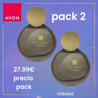 Pack 4 Avon Senses: 2 Cremas y 2 Baños