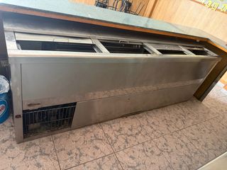 Botellero frigorífico INOX 250cm Rosareiro