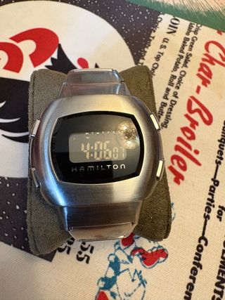 Reloj Hamilton Men in Black Plata