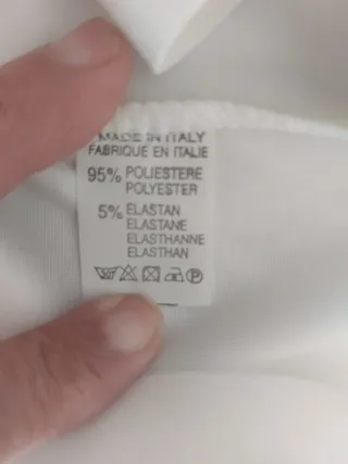 Pantalón vaquero plateado tachuelas