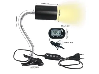 Lampada UVA+UVB per rettili tartarughe e acquari