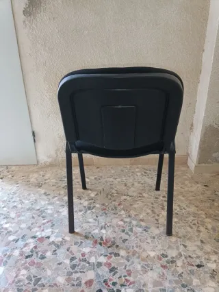 2 Sillas Oficina Negras