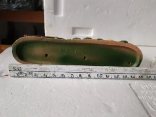 Diorama vintage presepe con fruttivendolo